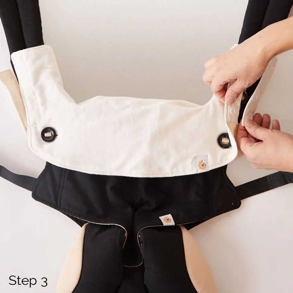 360 Teething Pad & Bib-Natural