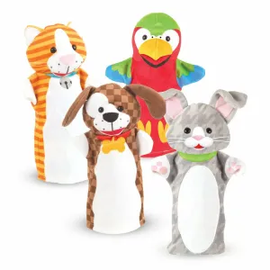 4 Piece Playful Pets Puppets