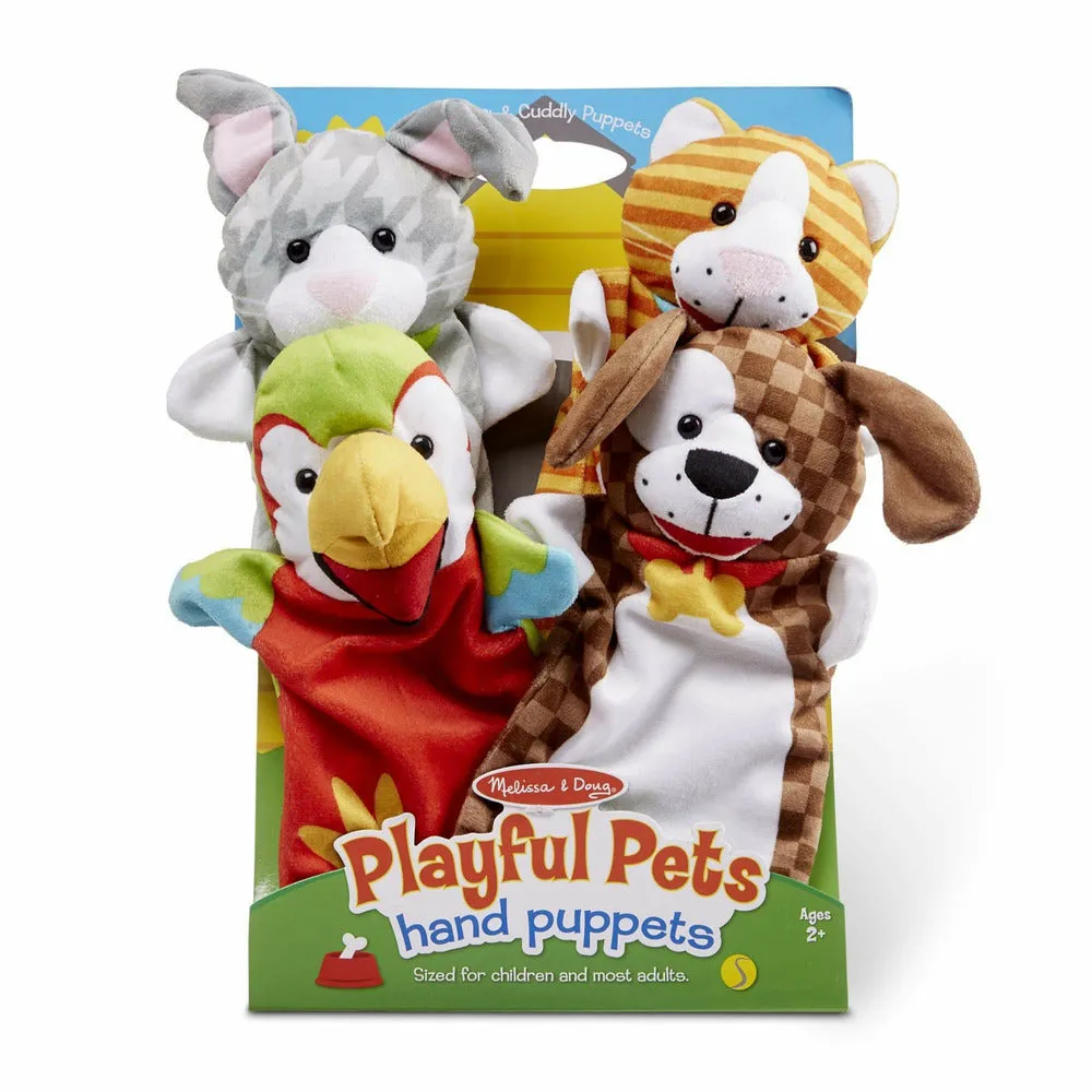 4 Piece Playful Pets Puppets