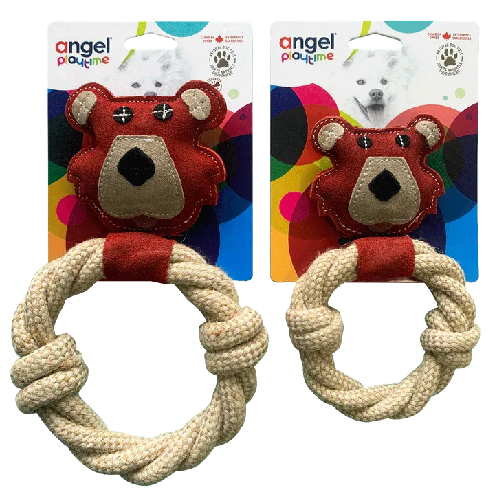 Angel Playtime - Bear Rope Toy