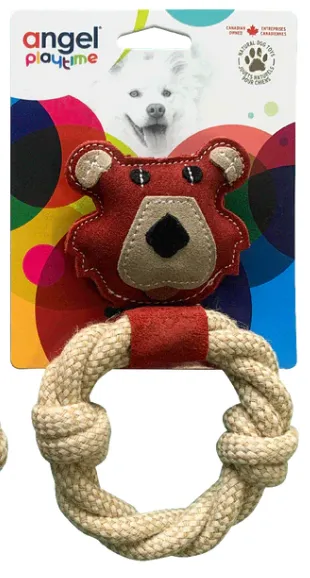 Angel Playtime - Bear Rope Toy