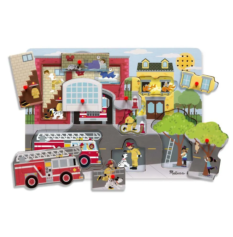 Around the Fire Station Sound Puzzle