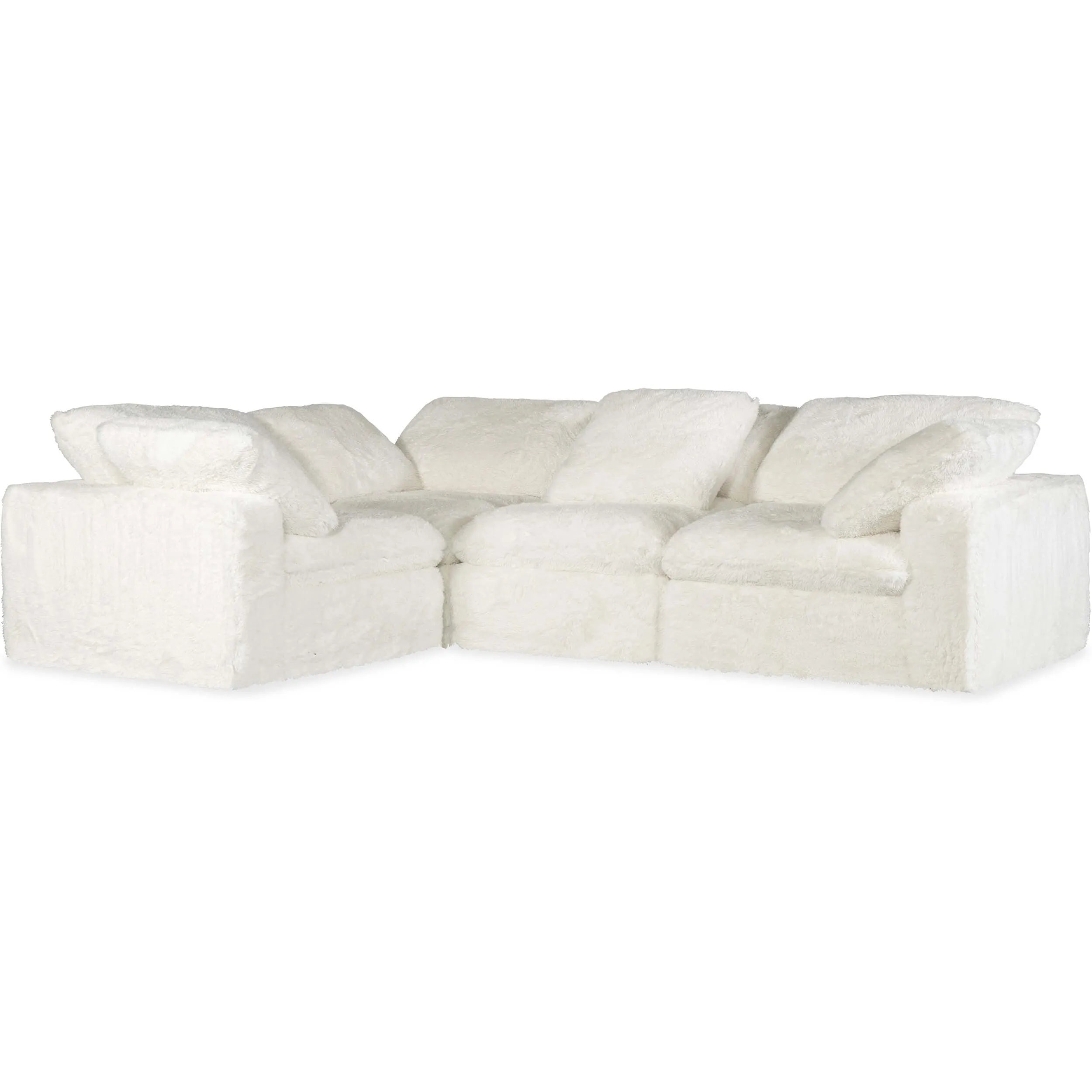 Barefoot 4 Piece Sectional, Yakety Yak