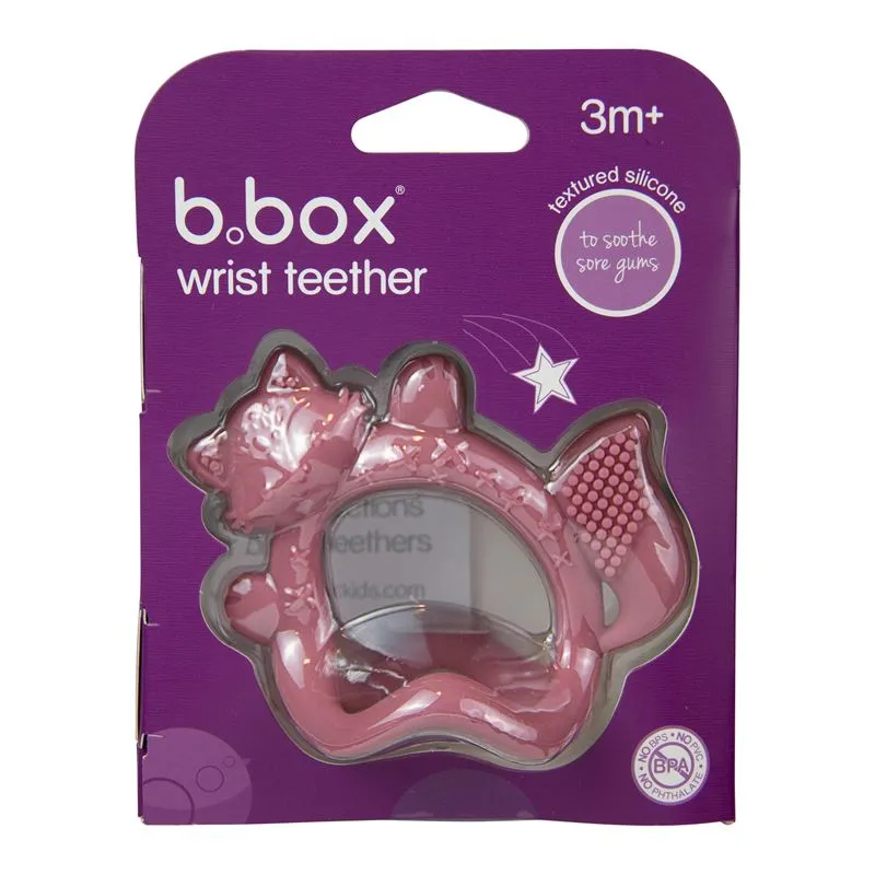 B.box Wrist Teether - Blush