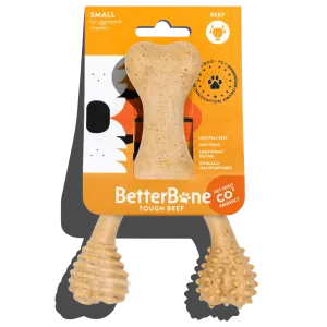 betterbone hard beef chew toy - 2 sizes