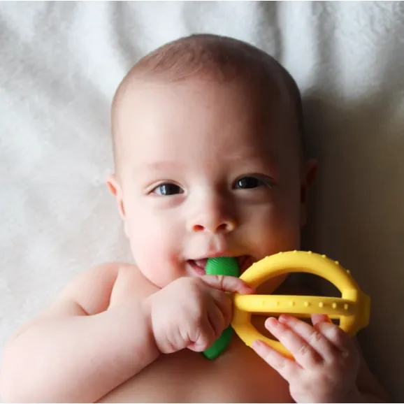 Bitzy Biter™ Teething Ball & Training Toothbrush