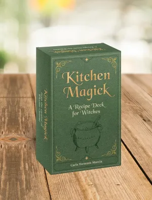 Book - Wiccan - Kitchen Magick - A Recipe Deck For Witches