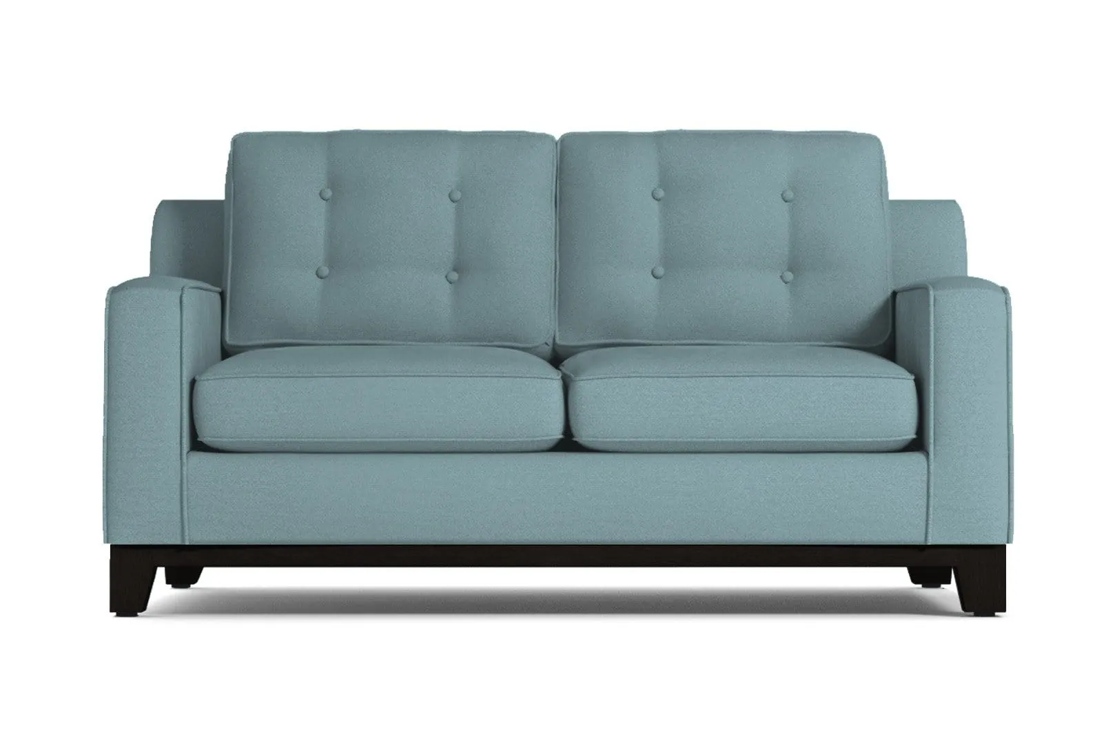 Brentwood Loveseat :: Leg Finish: Espresso / Size: Loveseat Size - 62"w