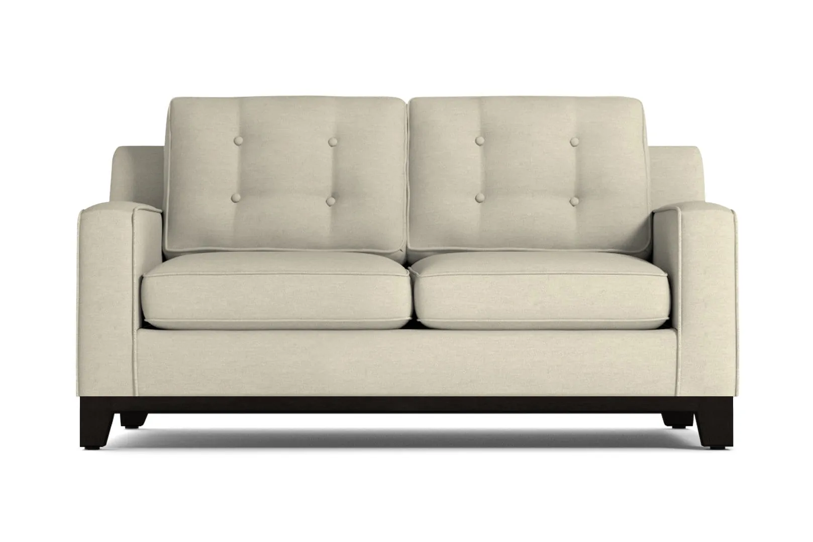 Brentwood Loveseat :: Leg Finish: Espresso / Size: Loveseat Size - 62"w