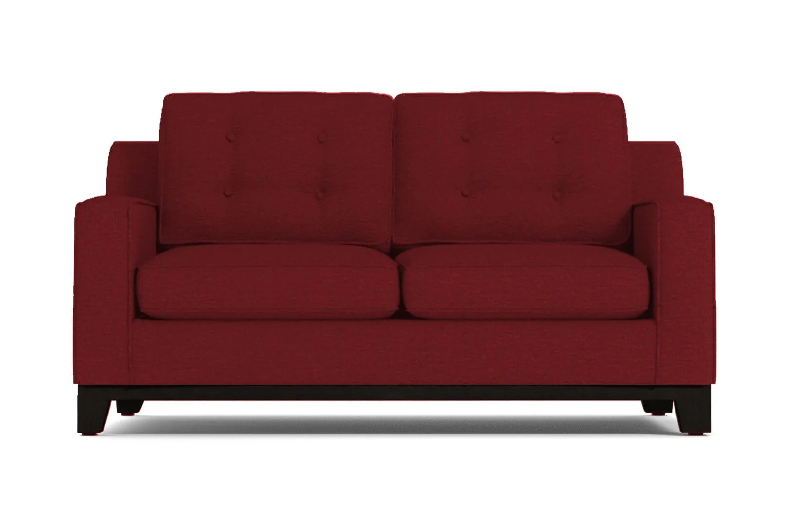 Brentwood Loveseat :: Leg Finish: Espresso / Size: Loveseat Size - 62"w