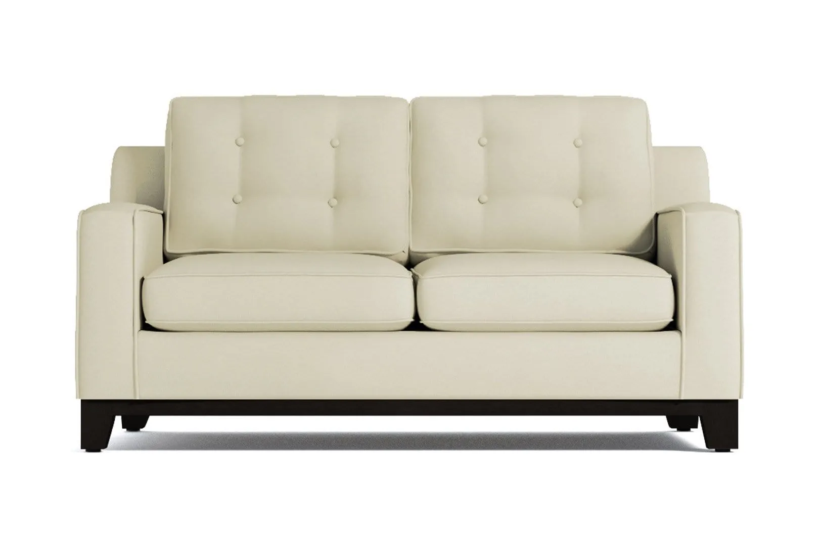 Brentwood Loveseat :: Leg Finish: Espresso / Size: Loveseat Size - 62"w