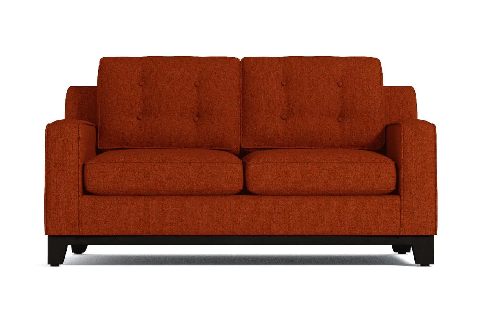 Brentwood Loveseat :: Leg Finish: Espresso / Size: Loveseat Size - 62"w