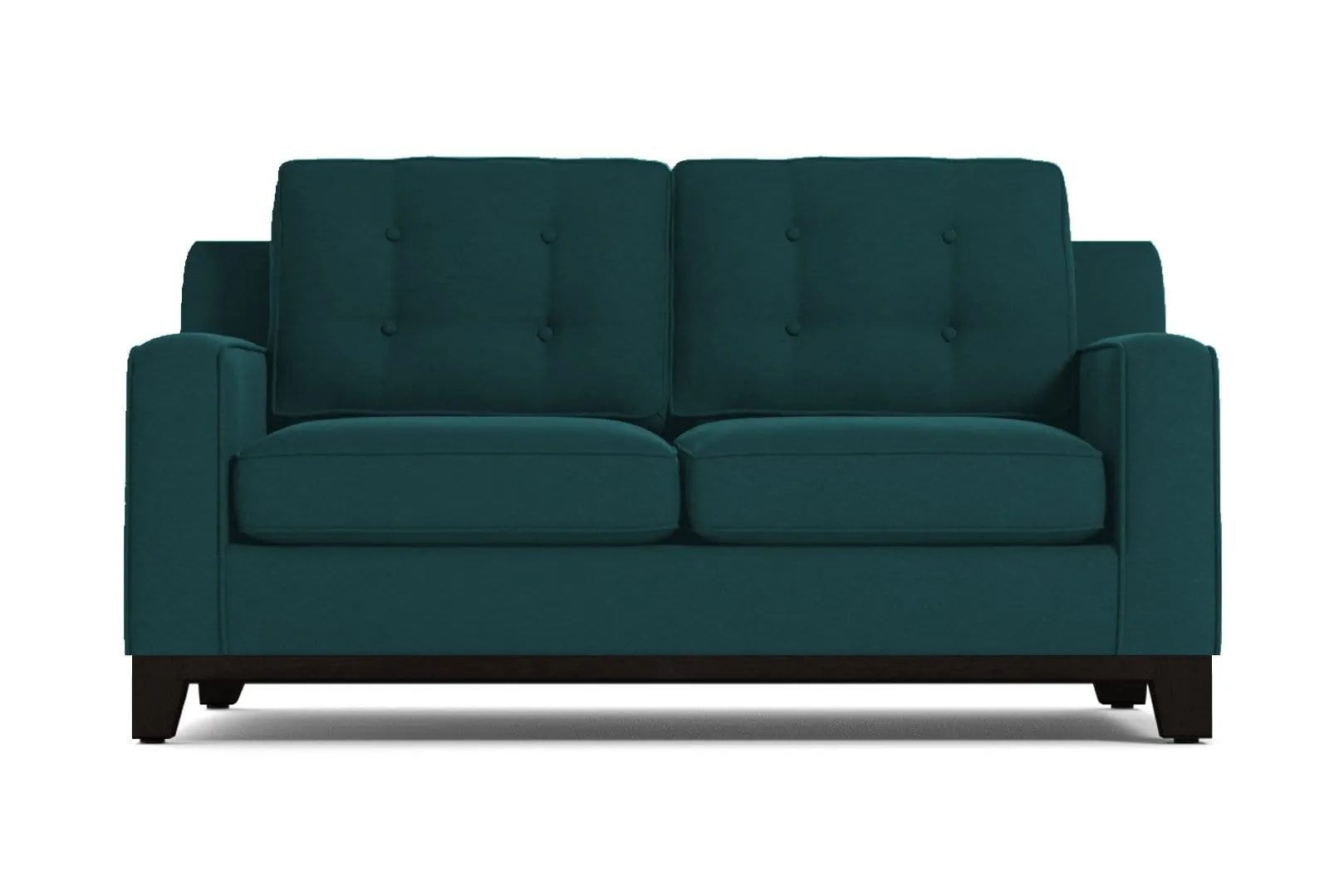 Brentwood Loveseat :: Leg Finish: Espresso / Size: Loveseat Size - 62"w