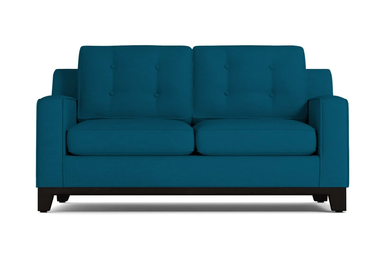 Brentwood Loveseat :: Leg Finish: Espresso / Size: Loveseat Size - 62"w