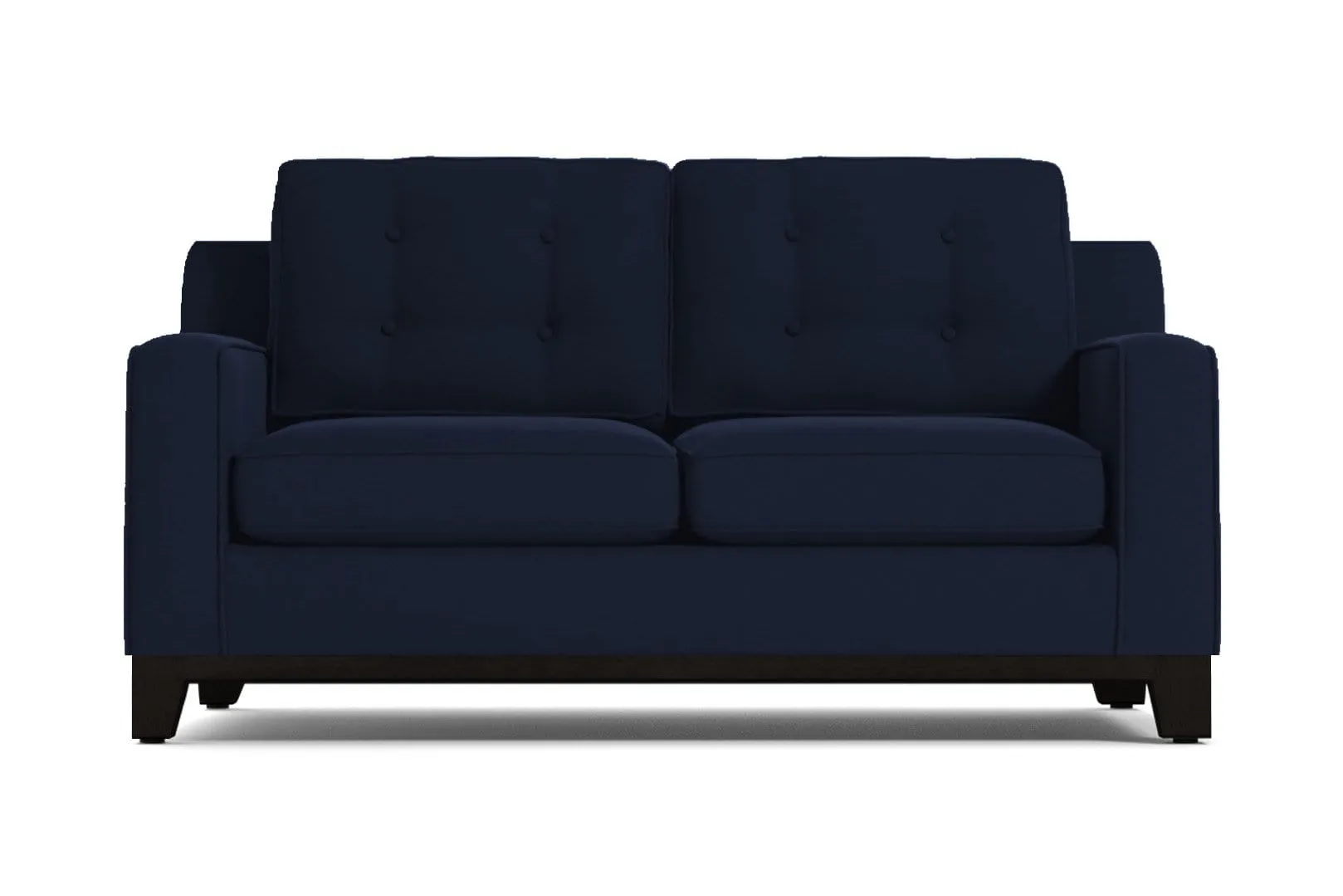 Brentwood Loveseat :: Leg Finish: Espresso / Size: Loveseat Size - 62"w