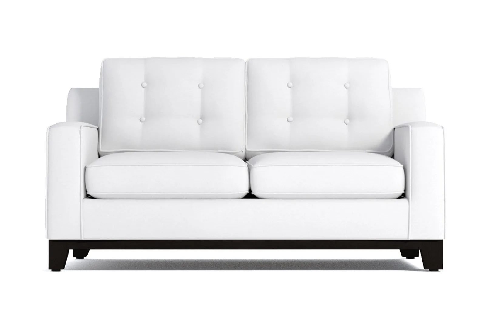 Brentwood Loveseat :: Leg Finish: Espresso / Size: Loveseat Size - 62"w