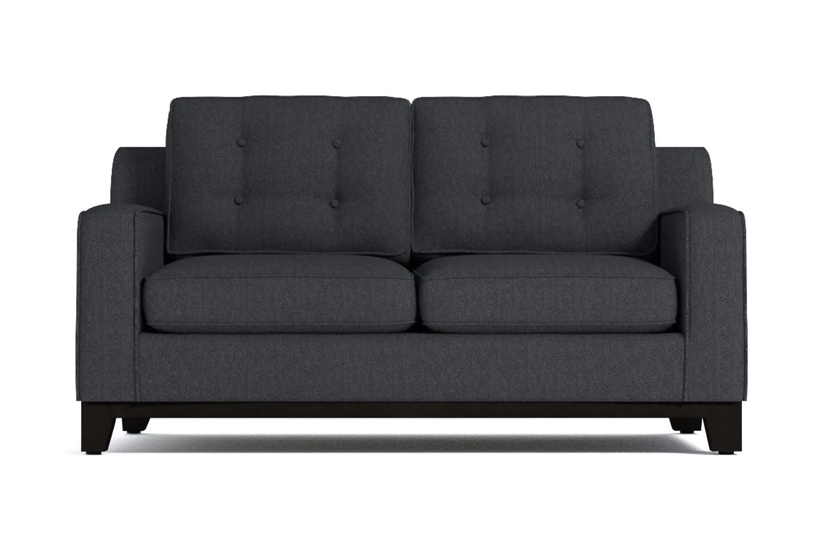 Brentwood Loveseat :: Leg Finish: Espresso / Size: Loveseat Size - 62"w