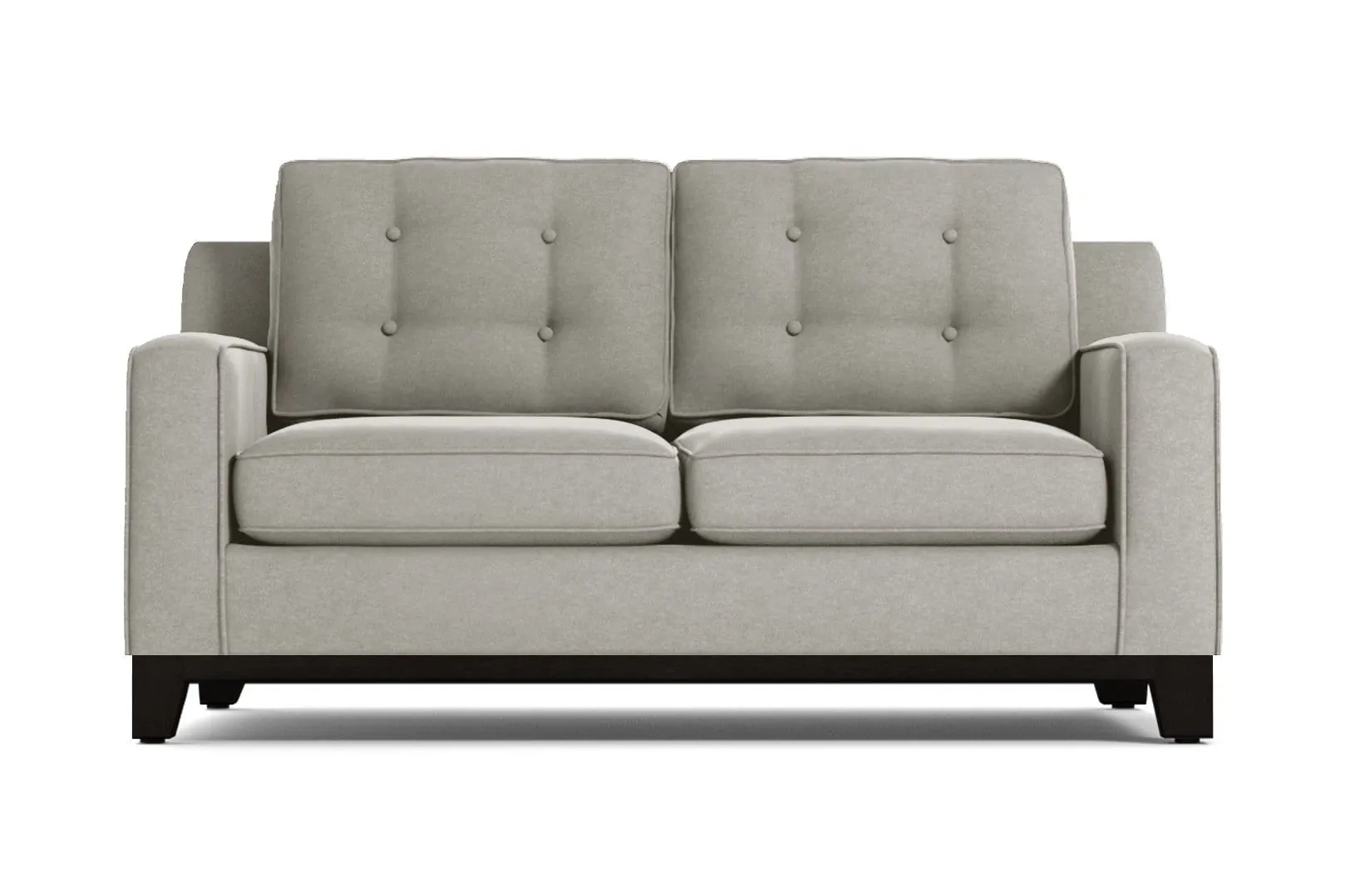 Brentwood Loveseat :: Leg Finish: Espresso / Size: Loveseat Size - 62"w