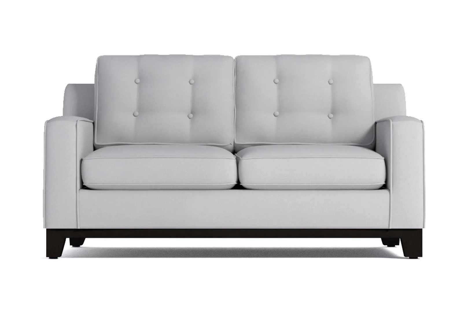 Brentwood Loveseat :: Leg Finish: Espresso / Size: Loveseat Size - 62"w