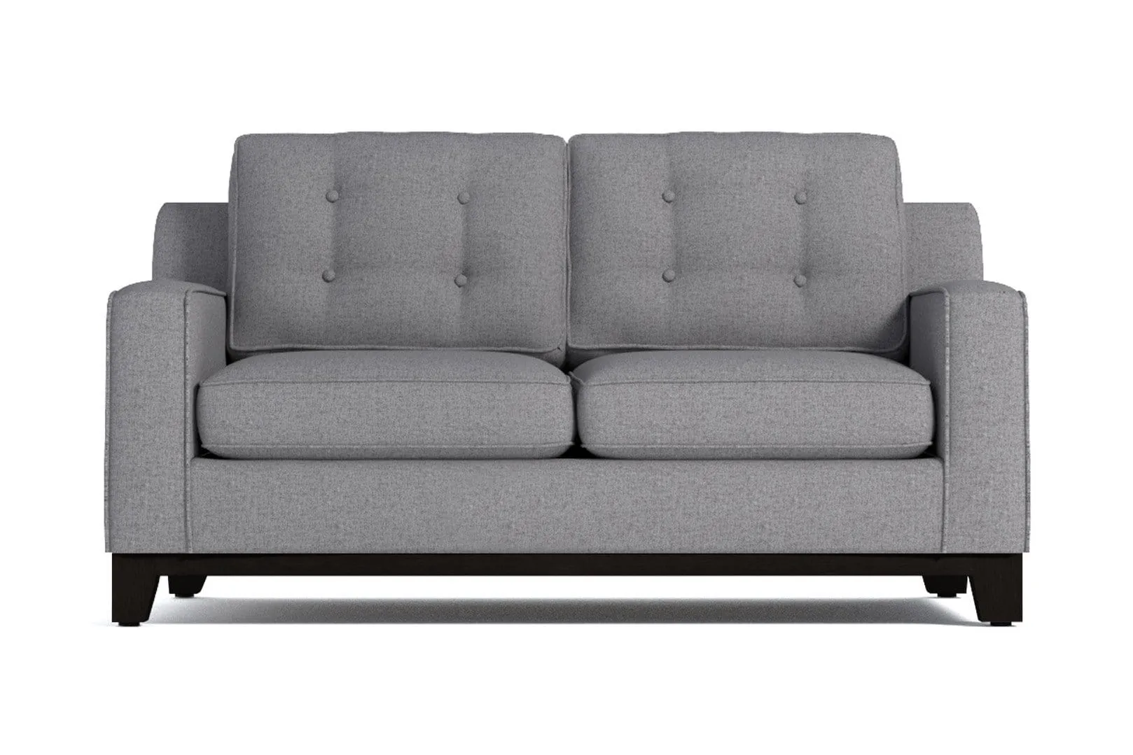 Brentwood Loveseat :: Leg Finish: Espresso / Size: Loveseat Size - 62"w