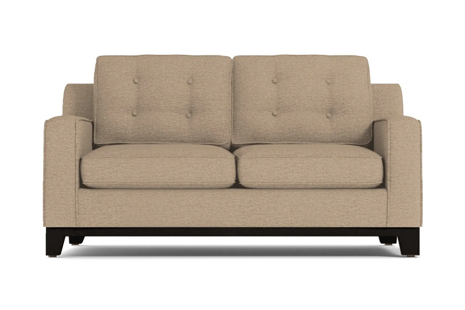 Brentwood Loveseat :: Leg Finish: Espresso / Size: Loveseat Size - 62"w