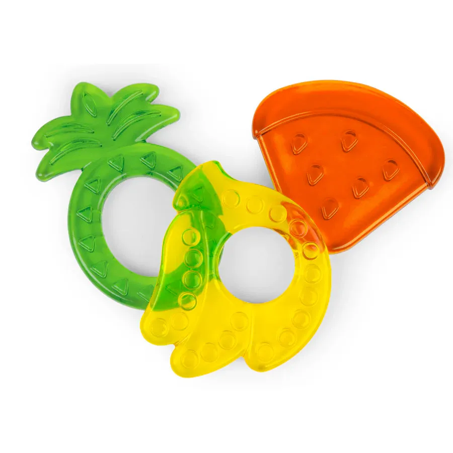 Bright Starts Bright Starts Juicy Chews Textured Teethers Pack of 3