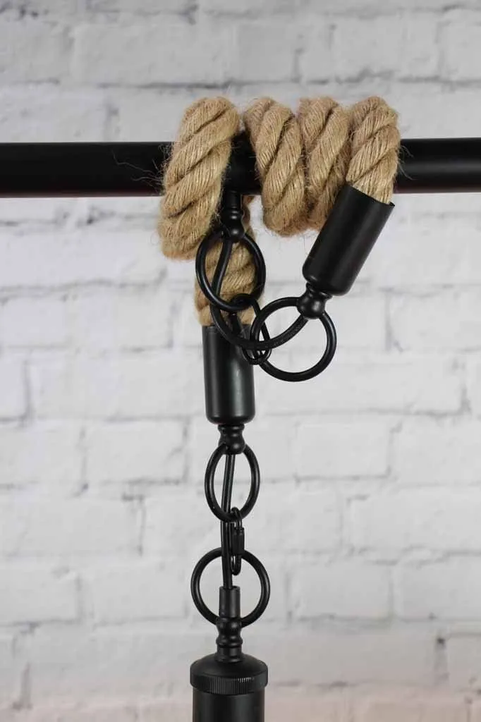 Bullpit Rope Swing Pendant Light