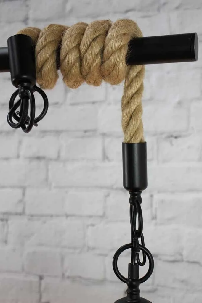 Bullpit Rope Swing Pendant Light