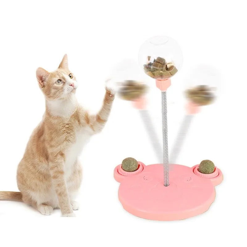 Cat and Dog Interactive Treat Leaking Ball Toy