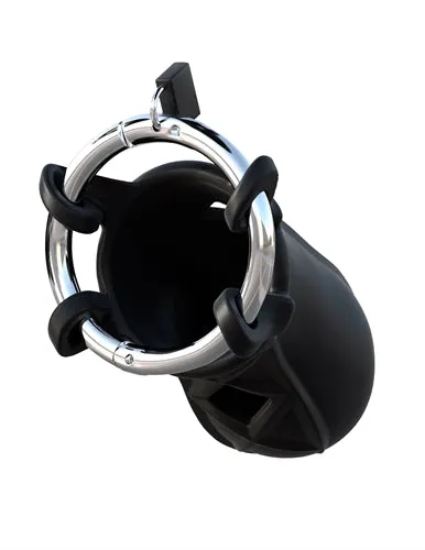 Cheeky Adventure Silicone Chastity Cage: Playful Lockable Fun!