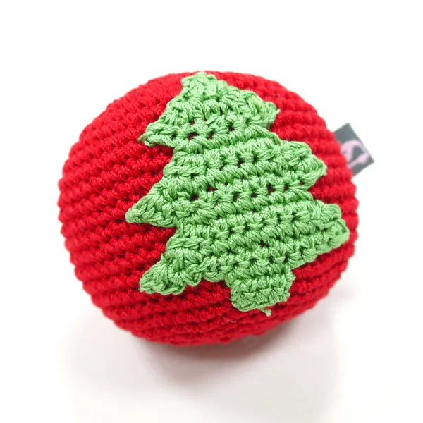 Christmas Tree Ball Crochet Toy