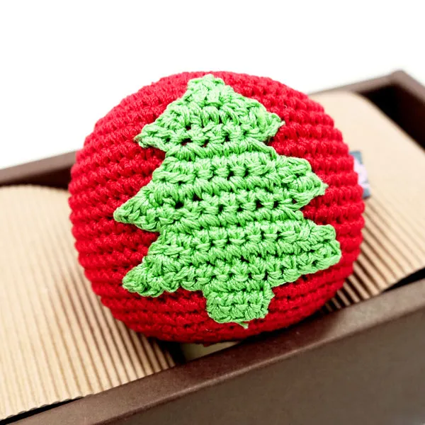 Christmas Tree Ball Crochet Toy