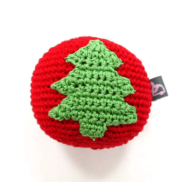 Christmas Tree Ball Crochet Toy