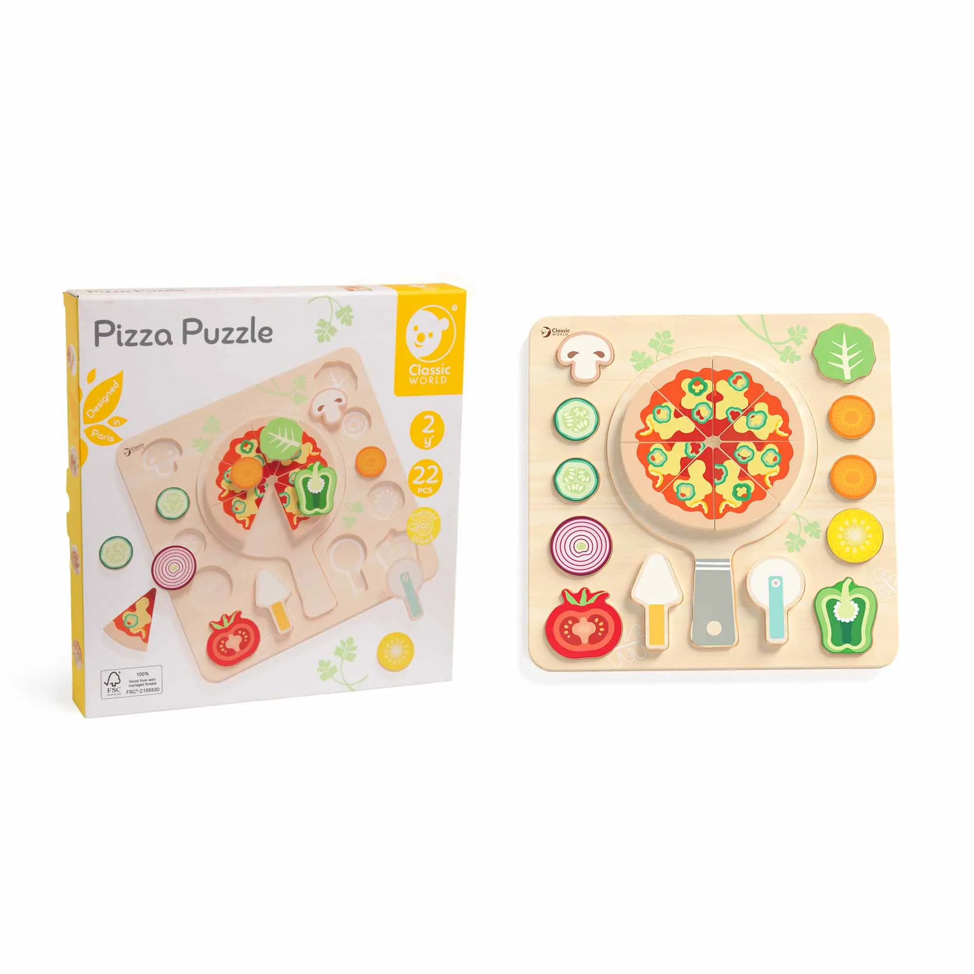 Classic World Pizza Puzzle