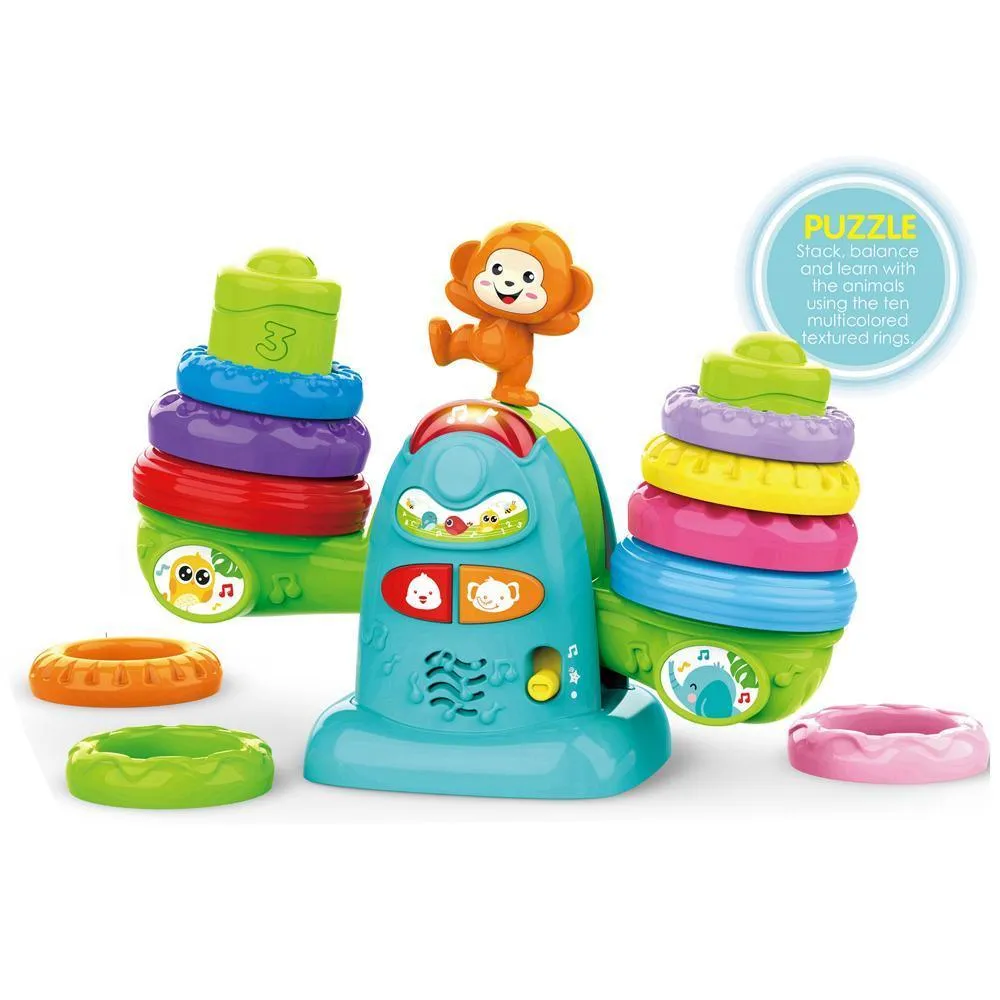 Colorful Seesaw Stacker (B1148)