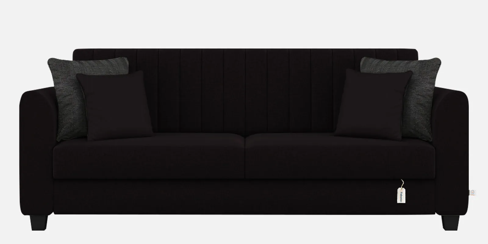 Cosmic Fabric 3 Seater Sofa in Cara Brown Colour