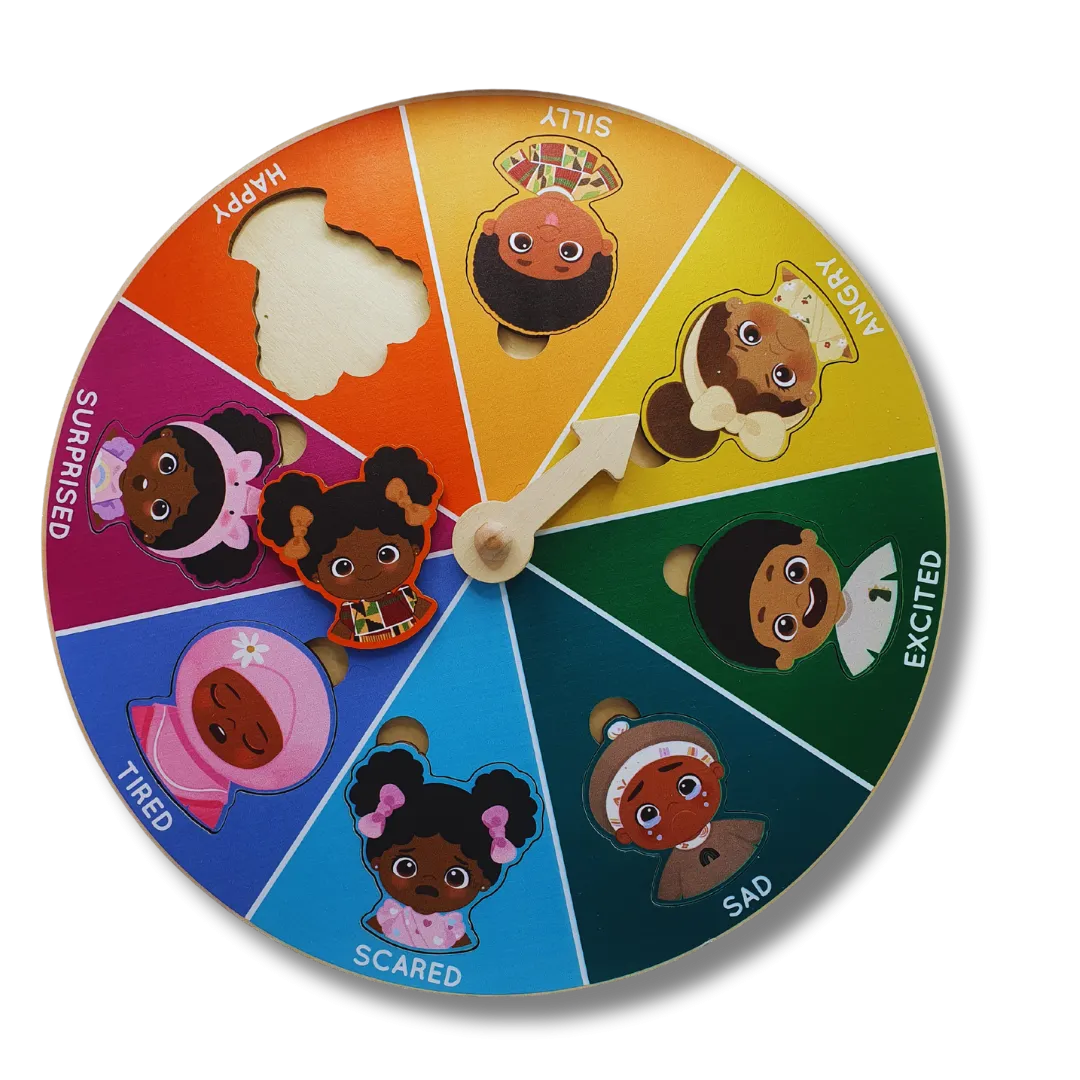 Diversity Wooden Emotions Puzzle