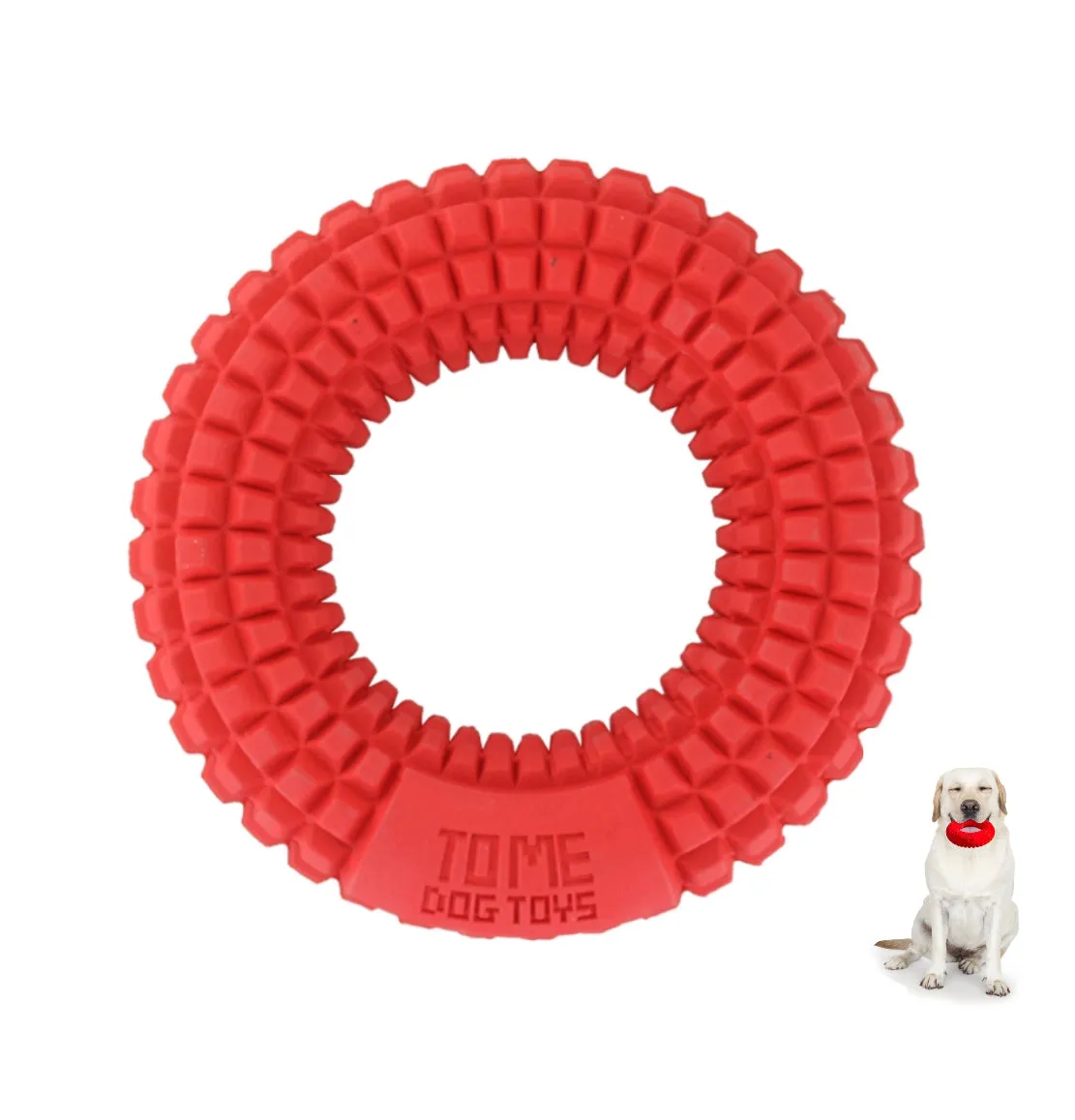 Dog Chew Toys for Aggressive Chewers - Chew Ring Interactive Medium Large Dog Puzzle Toys