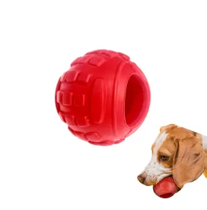 Dog Chew Toys for Aggressive Chewers - Treat Dispensing Chew Ball Interactive Small Medium Dog Puzzle Toys