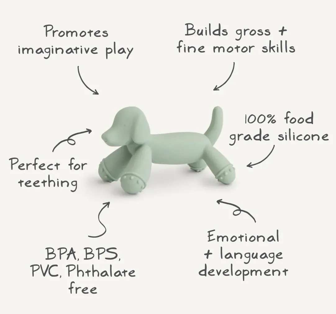 Dog Figurine Teether