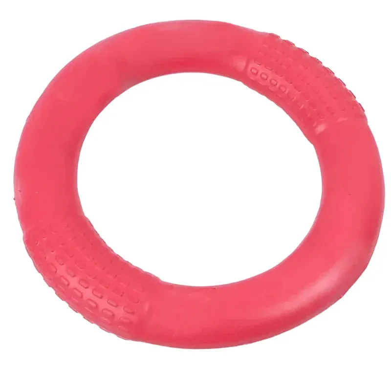 Durable Dog Chew Ring – Lightweight Fetch Toy for Active Play