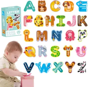 Early Education Letter Magnetic Puzzle A to Z - 26 pieces