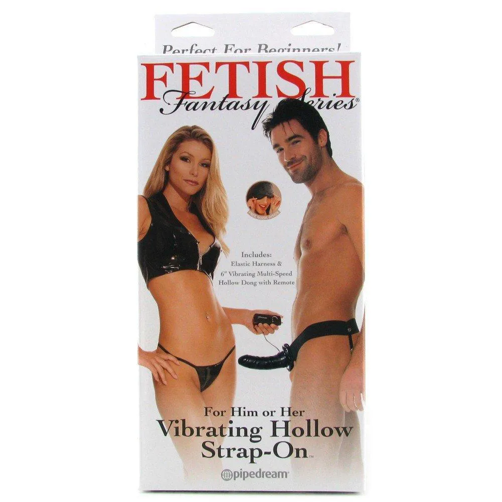 Fetish Fantasy Vibrating Hollow Strap-On