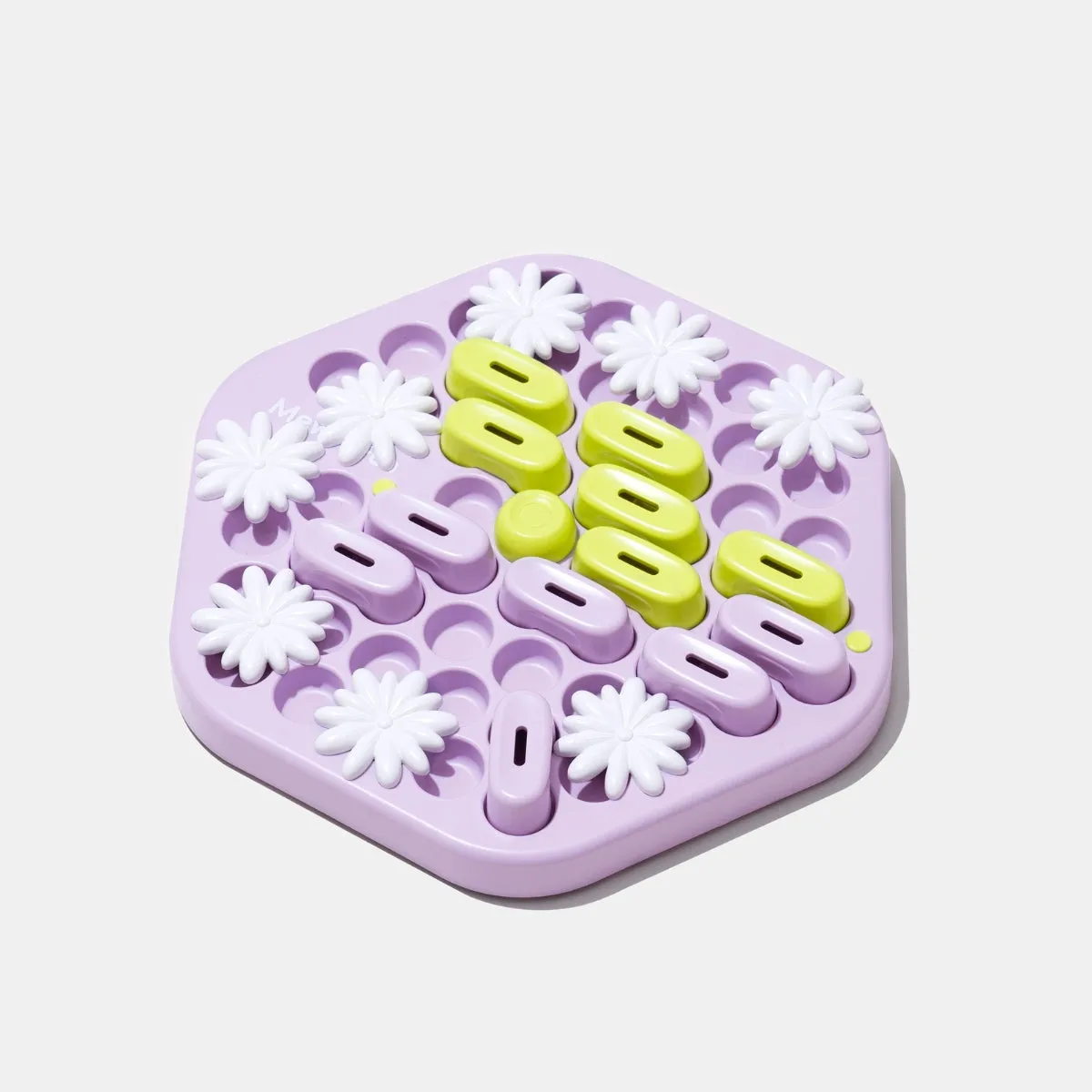 Floral Puzzle Slower Feeder Advanced