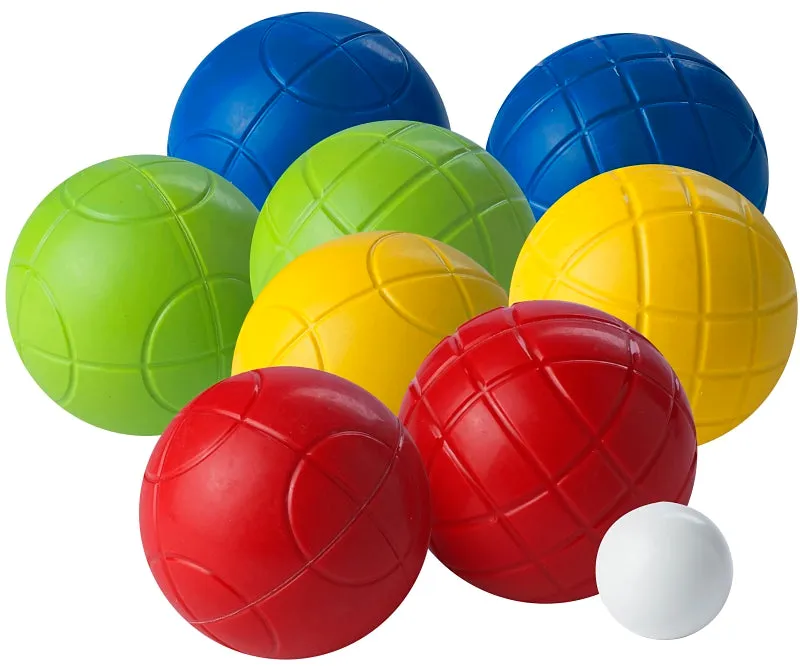 Franklin Sports 50110 Starter Bocce Set, 90 mm Dia, Polyethylene, Green/Red/Yellow :EA: QUANTITY: 1