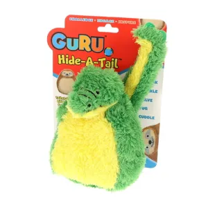 GURU Hide A Tail Alligator Plush Dog Enrichment Toy Medium^^^