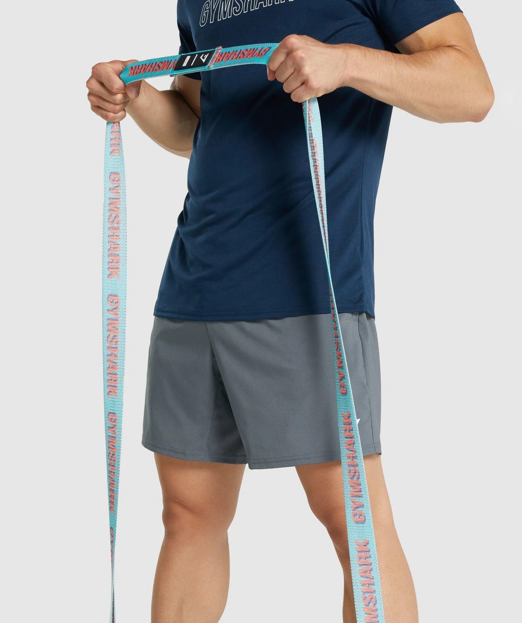 Gymshark Long Medium Resistance Band - Turquoise