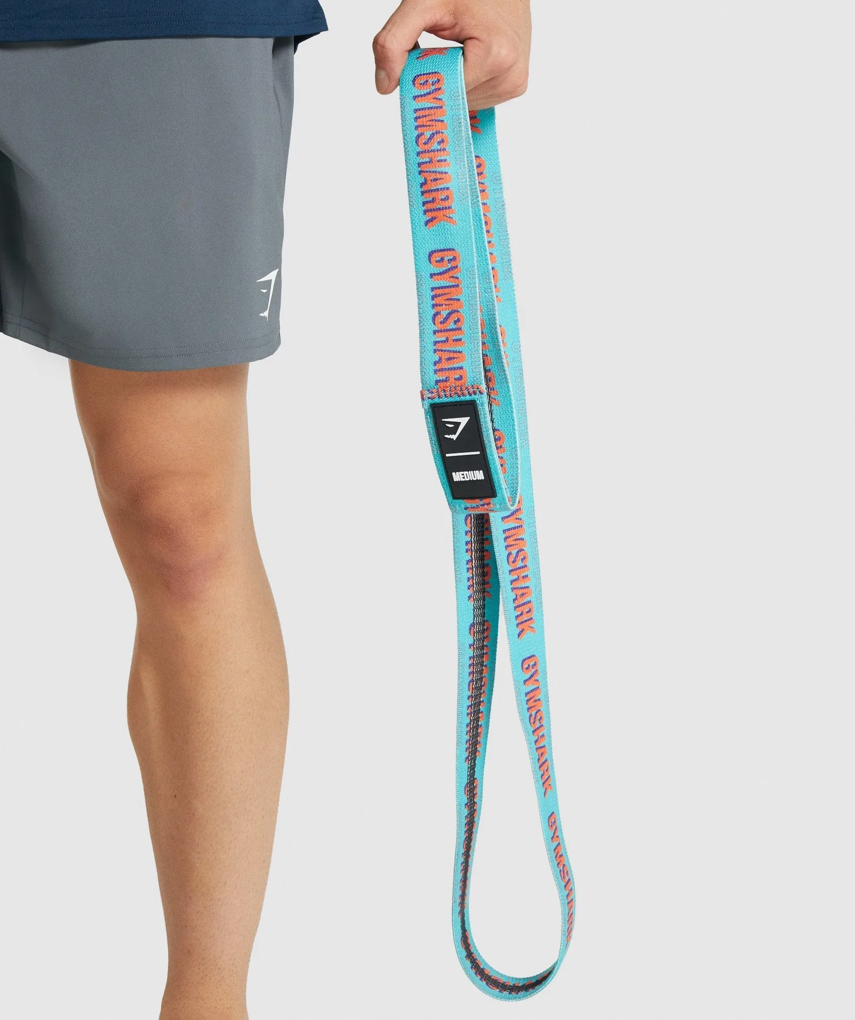 Gymshark Long Medium Resistance Band - Turquoise