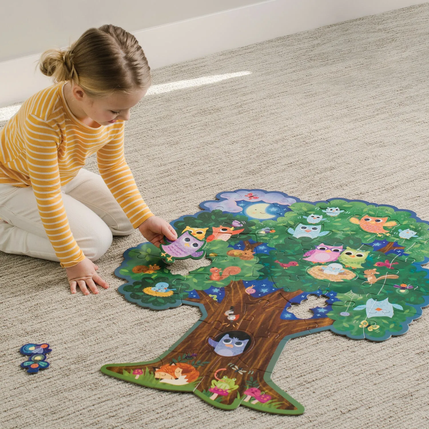 Hoot Owl Hoot Floor Puzzle