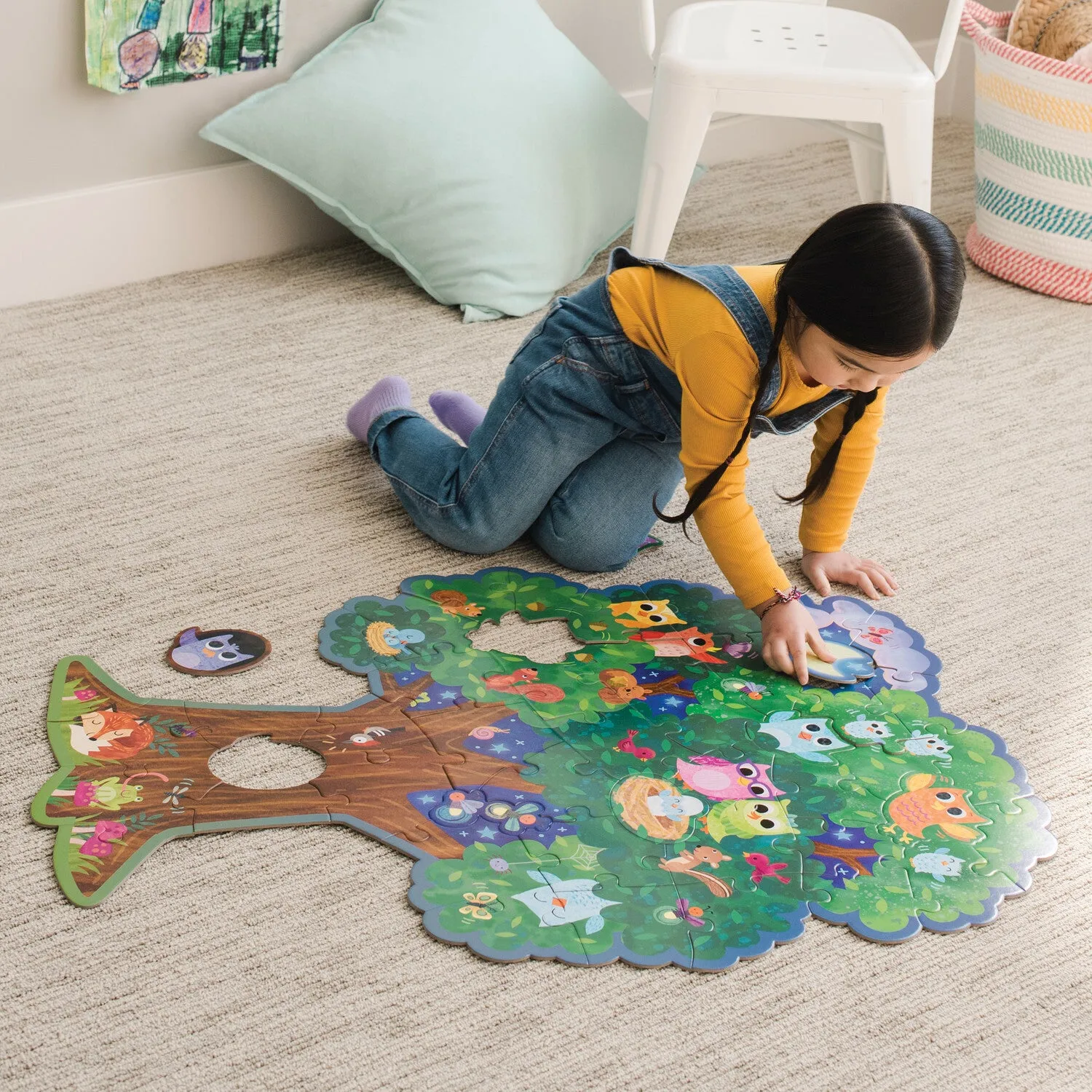 Hoot Owl Hoot Floor Puzzle